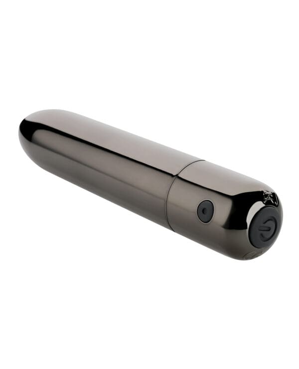 Evolved Real Simple Rechargeable Bullet - Black Chrome - Image 5
