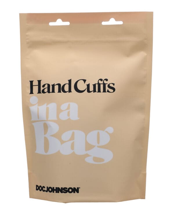In A Bag Handcuffs - Black - Image 3
