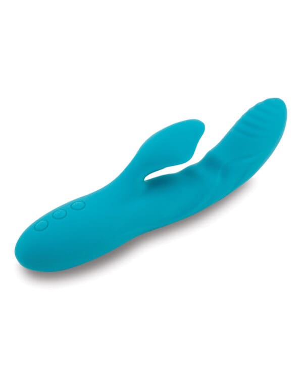 Nu Sensuelle Nubii Kiah Turbo Boost & Heating Dual Stim Rabbit - Blue - Image 4