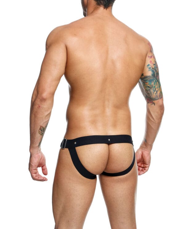 Dngeon Snap Jockstrap Black O/S - Image 4