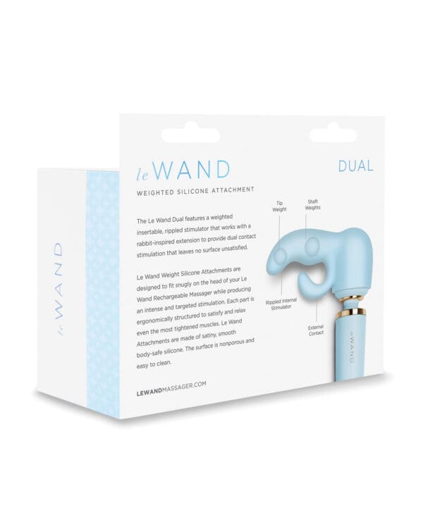 Le Wand Dual Weighted Silicone Attachment - Image 2