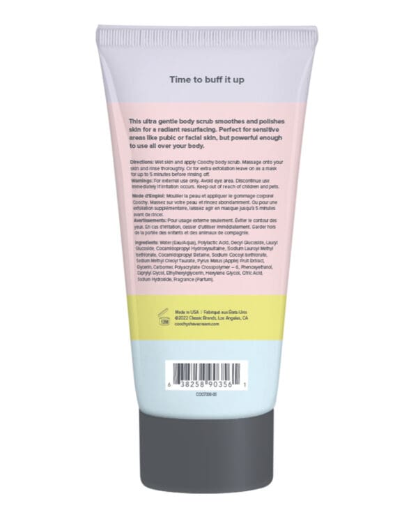 COOCHY Ultra Smoothing Body Scrub - 5 oz Mango Coconut - Image 2