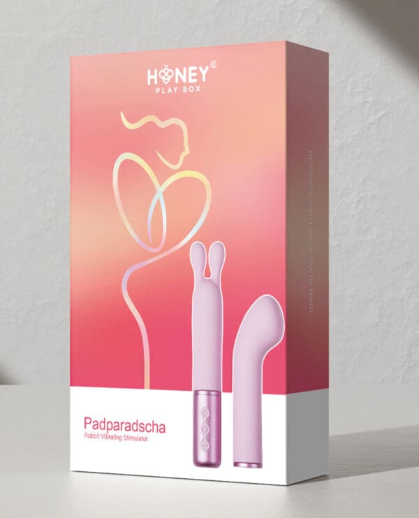 The Naughty Collection Interchangeable Heads Vibrator - Pinki Bundle - Image 2