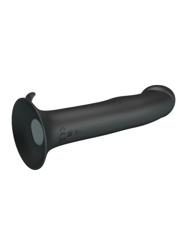 Pretty Love Murray Pulsating & Vibrating Suction Cup Dildo - Black - Image 3