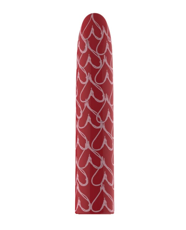 Luv Inc. Graffiti Heart Bullet - Red - Image 2