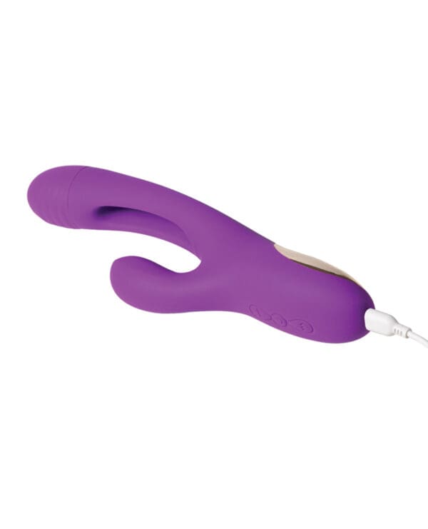Bora G-Spot Tapping Rabbit Vibrator - Purple - Image 4