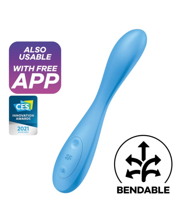 Satisfyer G Spot Flex 4+ - Blue - Image 4