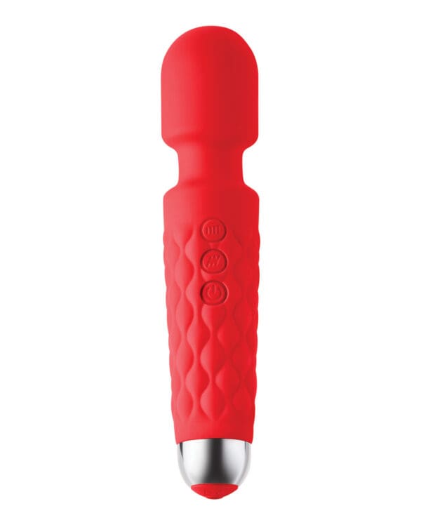 Luv Inc. 8" Large Wand - Red - Image 2