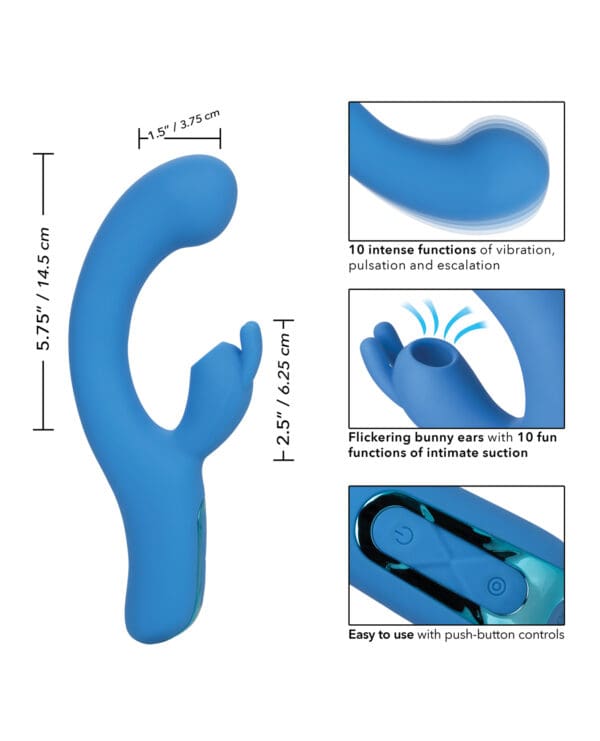 Jack Rabbit Elite Suction Rabbit - Blue - Image 4