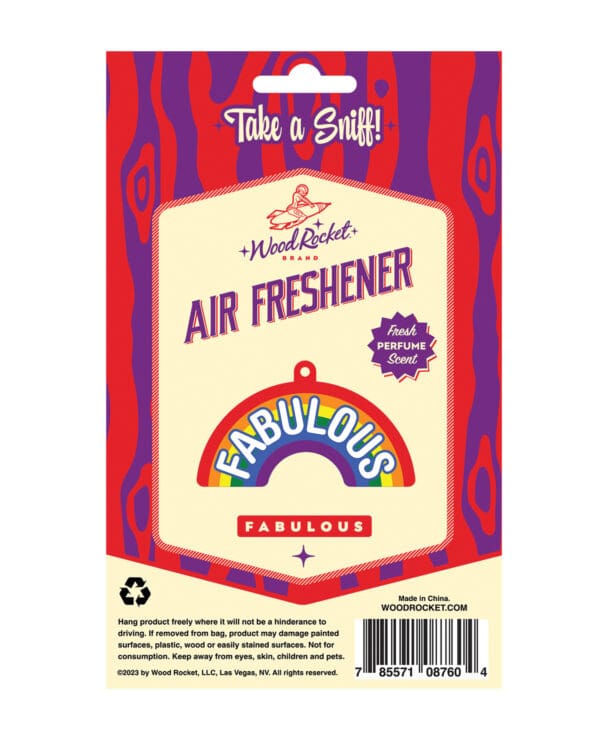 Wood Rocket Fabulous Air Freshener - Perfume - Image 3