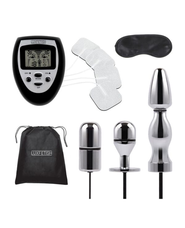 Lux Fetish 9 pc Electro Sex Ultra Shock Set - Image 2