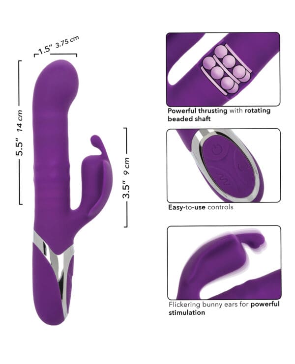 Enchanted Flutter Vibrator - Purple - Image 4