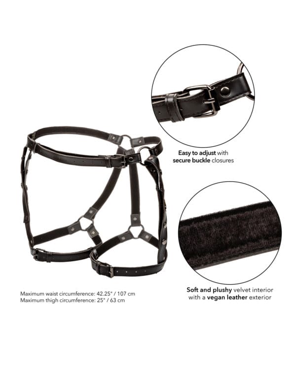 Euphoria Collection Riding Thigh Harness - Image 4