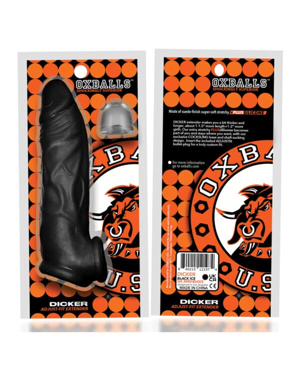 Oxballs Dicker Adjust-Fit Extender - Black Ice - Image 5