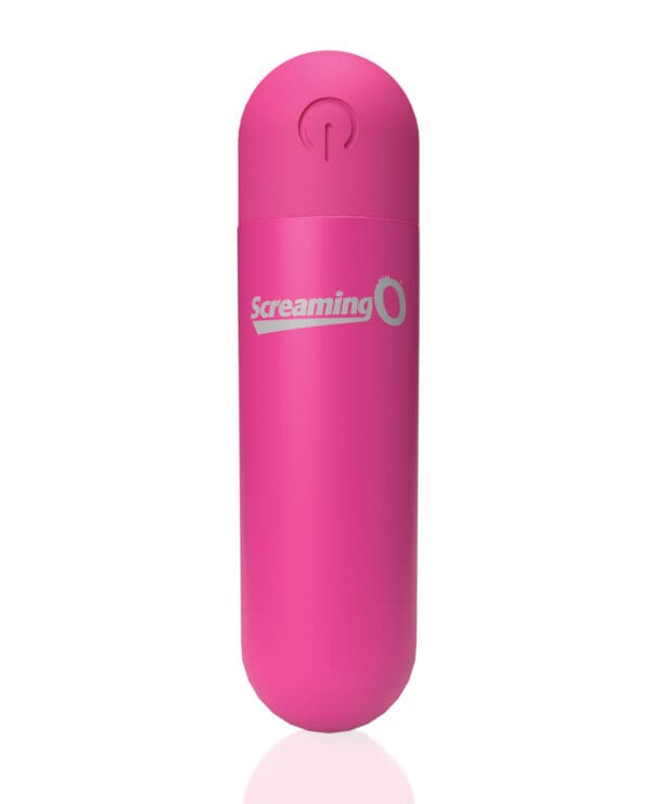 Screaming O Soft Touch Rechargeable Bullet - Pink - Image 2