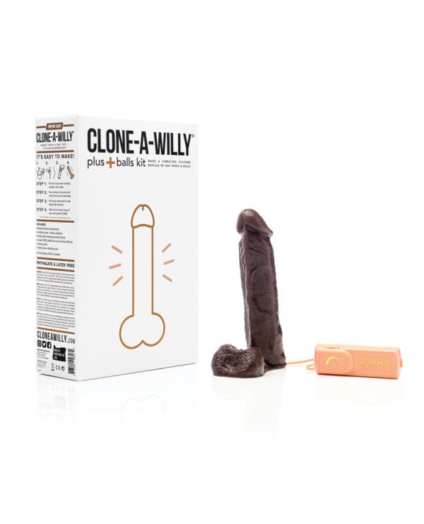 Clone-A-Willy Plus+ Balls Kit - Deep Skin Tone - Image 2