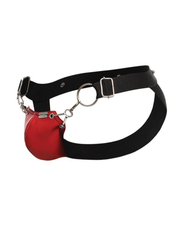 Dngeon Snap Jockstrap Red O/S - Image 4