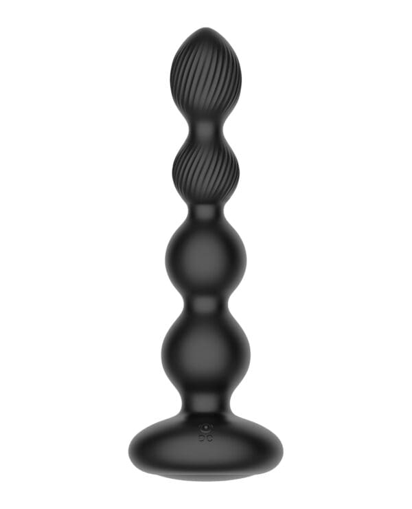 Nexus Tornado Probe Rotating & Vibrating Butt Plug - Black - Image 2