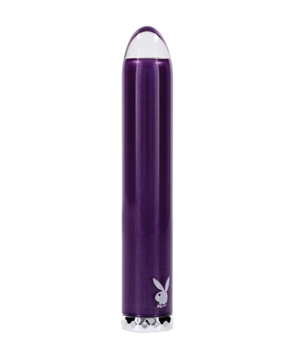 Playboy Pleasure Amethyst Vibrator - Acai - Image 3