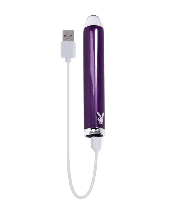 Playboy Pleasure Amethyst Vibrator - Acai - Image 5
