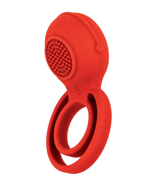 Cockpower Ultimate Vibrating Cock Ring - Red - Image 3