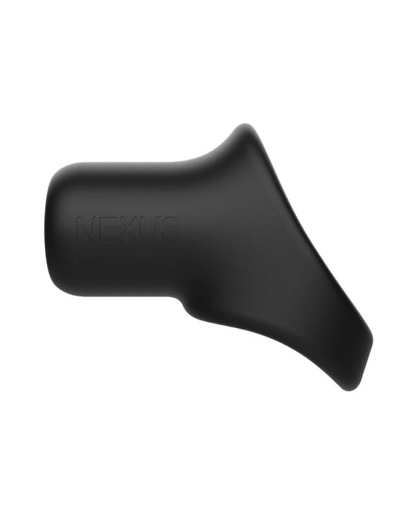 Nexus Rise Liquid Silicone Cock & Ball Sling - Black - Image 2