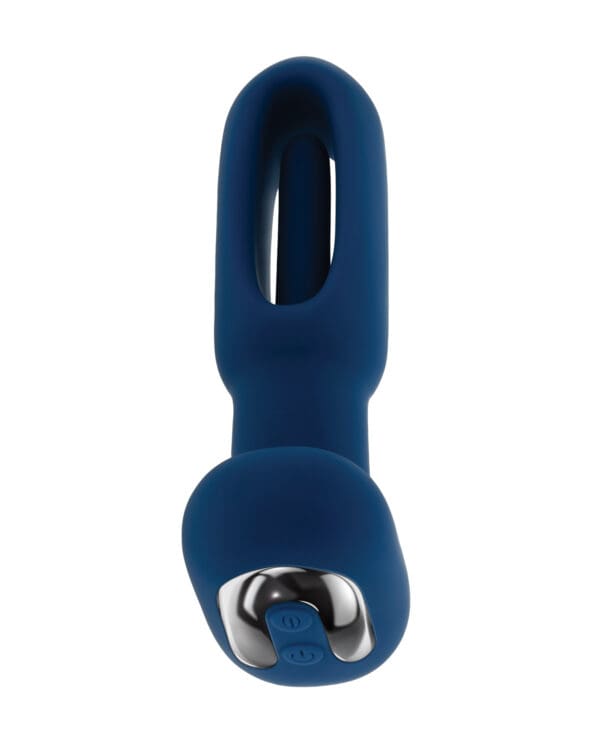 Evolved The Flapper Remote Controlled Clit Tickler & Vibrator - Blue - Image 2