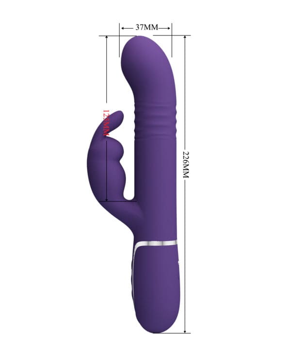 Pretty Love Twinkled Tenderness Coale Thrusting Rabbit - Purple - Image 5