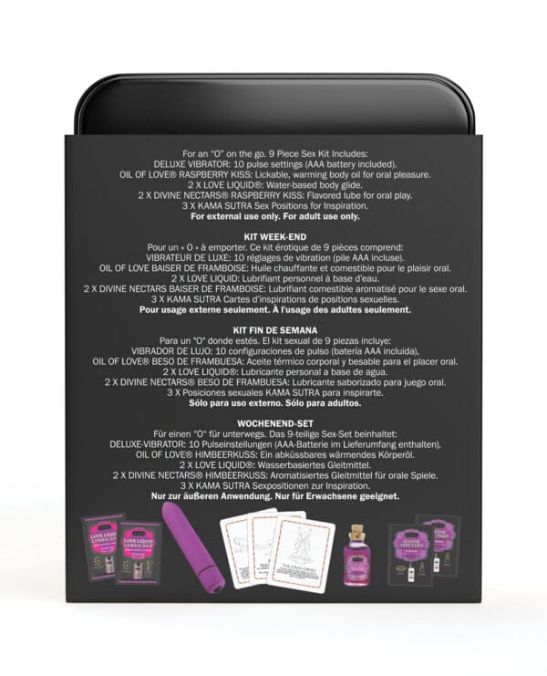 Kama Sutra Weekender VIBE Kit - Raspberry Dreams - Image 3