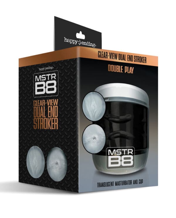 MSTR B8 Double Play Clear-View Dual Ended Stroker - Image 2