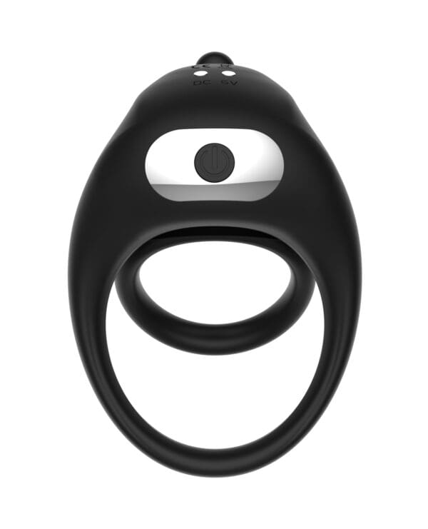 Cock Power Remote Control Pleasure Ring - Black - Image 5