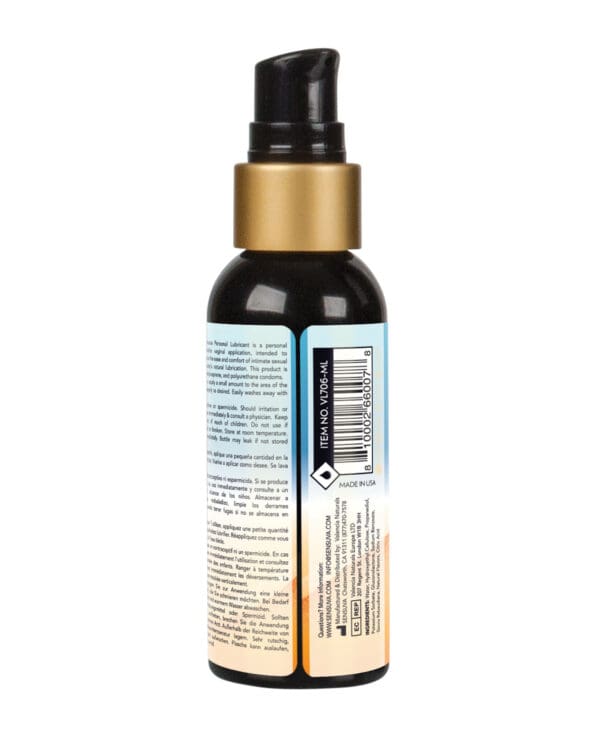 Sensuva Natural Water Based Personal Moisturizer - 1.93 oz Orange Creamsicle - Image 2