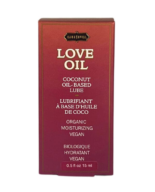 Love Oil Coconut Oil-Based Lube - Mini - Image 2