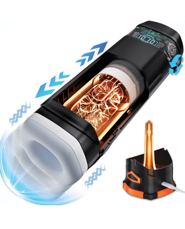 The Titan Thrusting & Vibrating Masturbator - Image 3