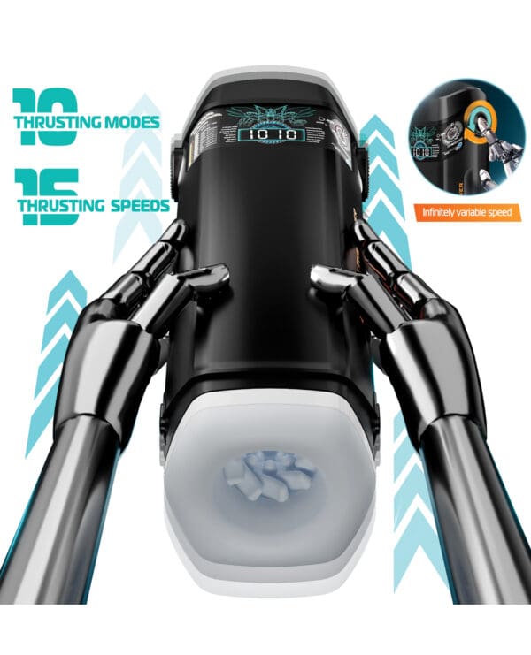 The Titan Thrusting & Vibrating Masturbator - Image 4
