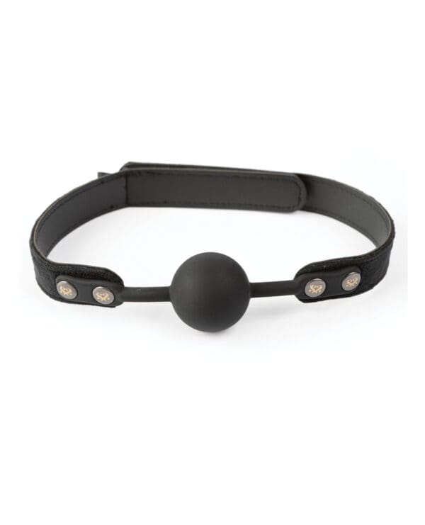 Sei Mio Strictly Come Quietly Soft Strap Silicone Ball Gage - Black - Image 2