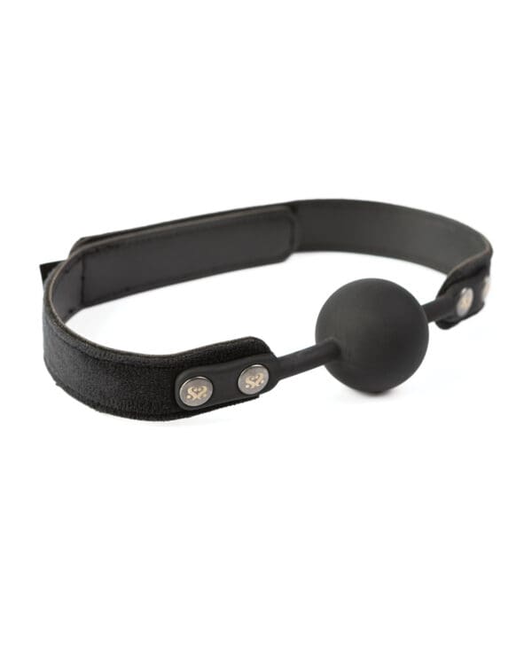 Sei Mio Strictly Come Quietly Soft Strap Silicone Ball Gage - Black - Image 3