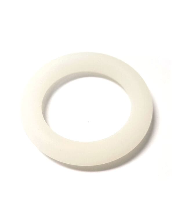 Spartacus Liquid Silicone Cock Ring - Smokey White - Image 2