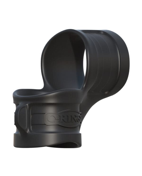 Fantasy C-Ringz Mr. Big Cock Ring & Ball Stretcher - Black - Image 2