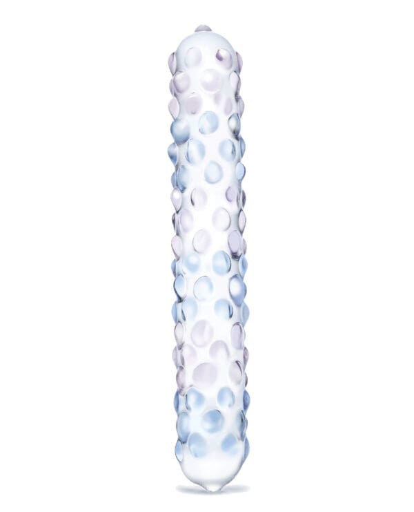 Glas Purple Rose Nubby Glass Dildo - Image 2