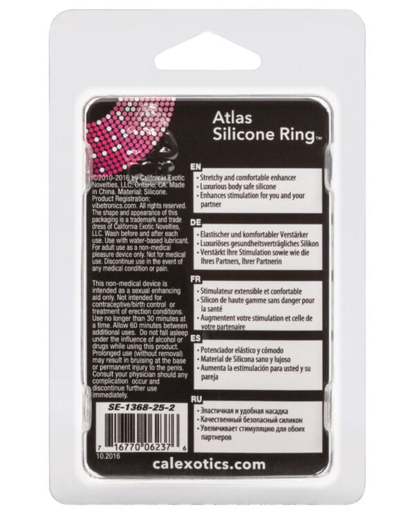 Adonis Atlas Silicone Ring - Black - Image 2