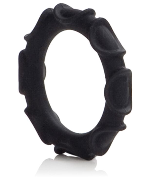 Adonis Atlas Silicone Ring - Black - Image 3