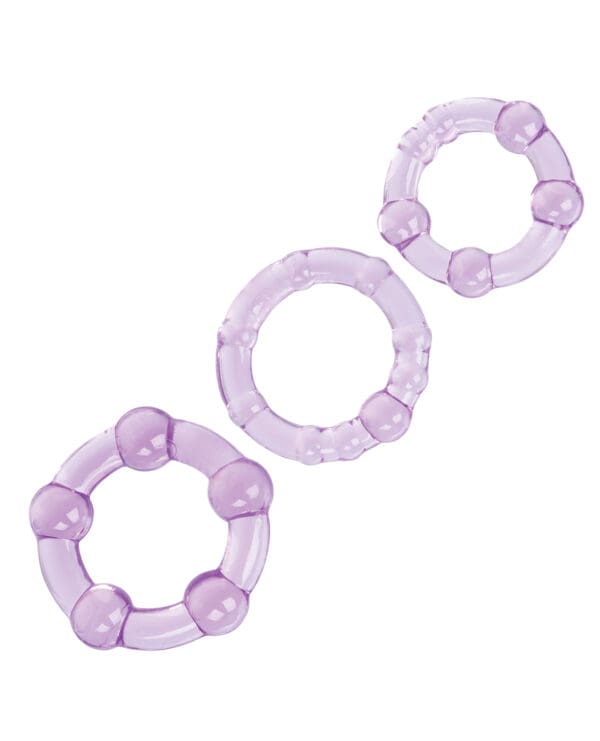 Silicone Island Rings - Purple - Image 3