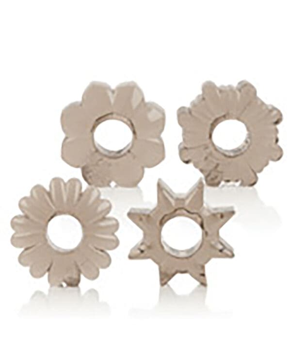 Basic Essentials Rings - Smoke Set of 4 - Image 4
