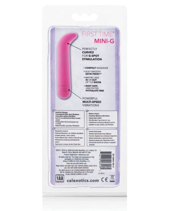 First Time Mini G - Pink - Image 2
