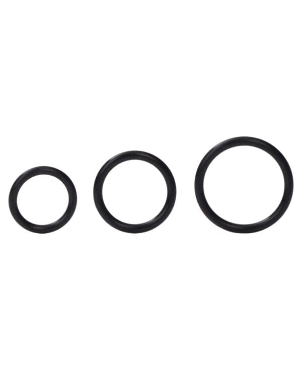Silicone Support Rings - Black - Image 3