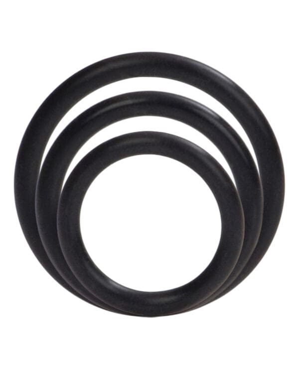 Silicone Support Rings - Black - Image 5