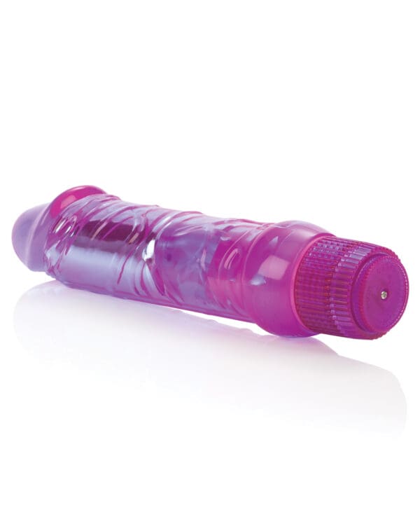 Crystalessence 6.5" Gyrating Penis - Purple - Image 5