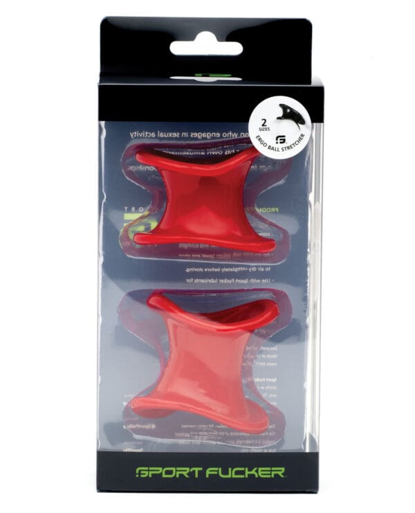 Sport Fucker Ergonomic Ball Stretcher Kit - Red - Image 2