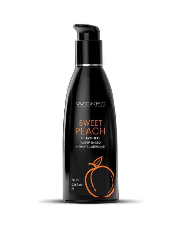 Wicked Sensual Care Water Based Lubricant - 2 oz Sweet Peach